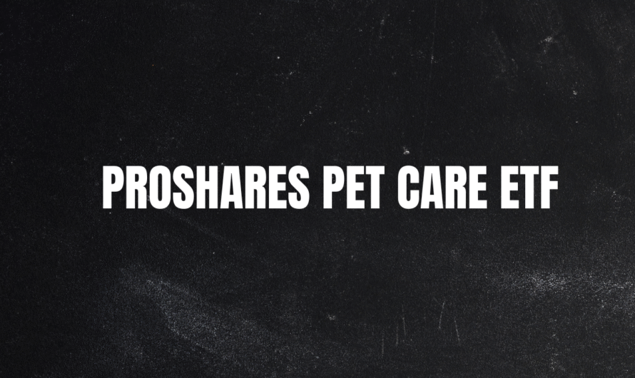 ProShares Pet Care ETF